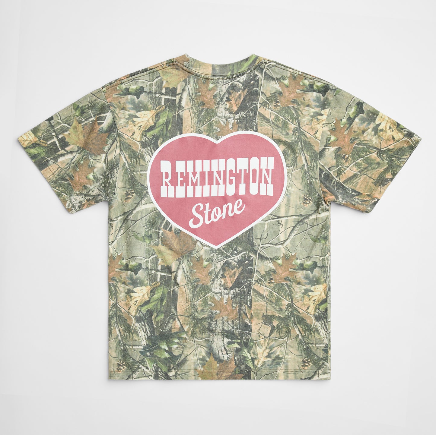 Camo Big Heart Tee