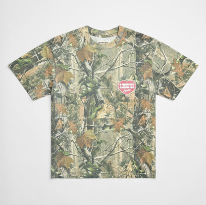 Camo Big Heart Tee