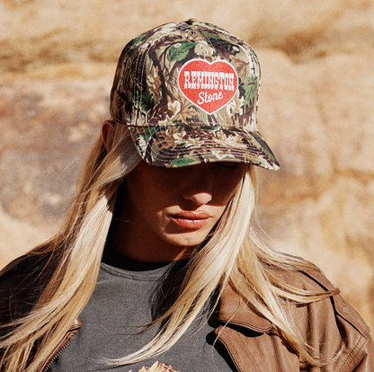 Big Heart Camo Snapback