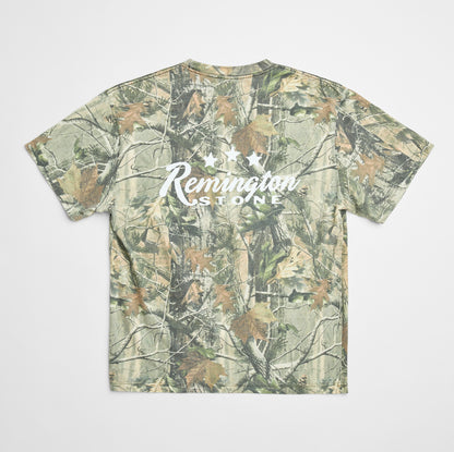 Camo Script Tee